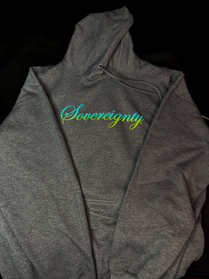 Sovereignty Glass Black or Gray Hoodie