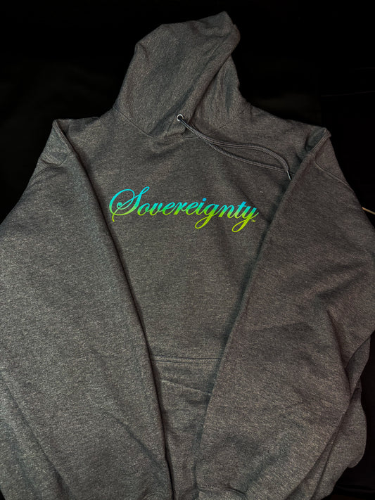Sovereignty Glass Black or Gray Hoodie